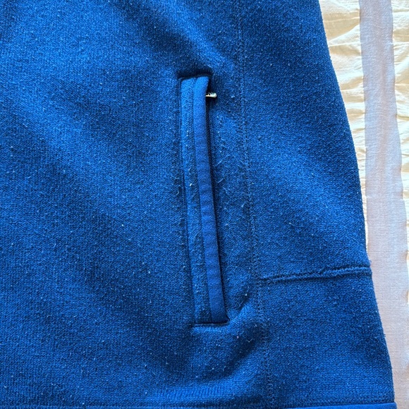 Patagonia Men’s Business Casual Winter Better Sweater Blue Fleece Vest Size XL - Picture 6 of 7